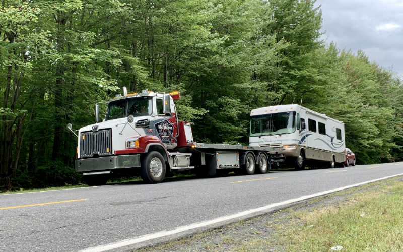 Nos dépanneuses poids lourds
